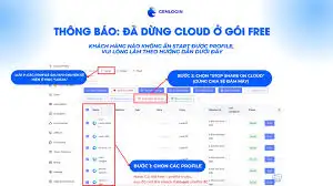Phần mềm no-code Genlogin sử dụng cloud chia sẻ dữ liệu và nguy cơ gây mất an toàn dữ liệu của khách hàng