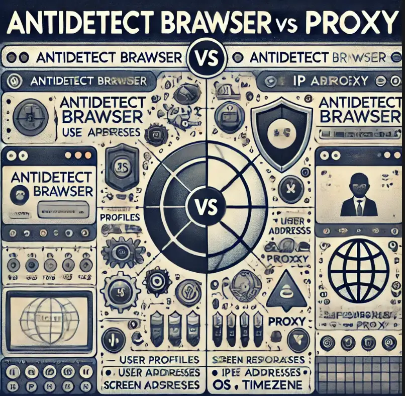 Antidetect ブラウザとは何ですか? なぜプロキシよりも優れているのですか?