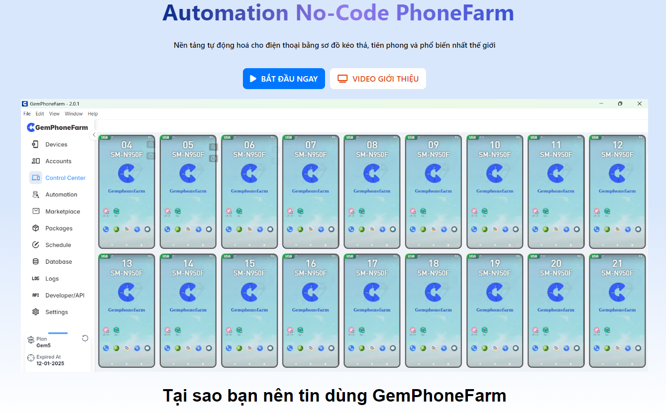 Gemphonefarm là gì ?