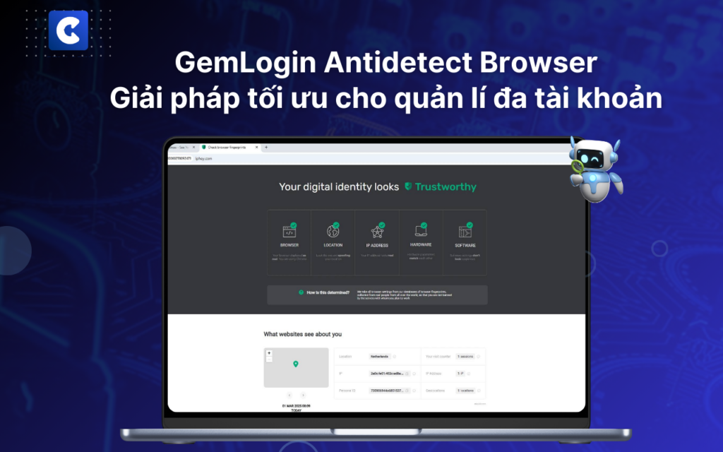 GemLogin アンチディテクトブラウザ