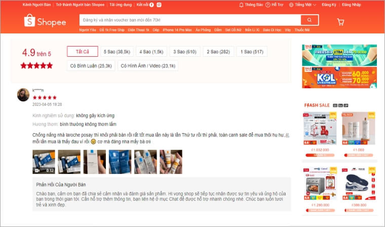 Reseñas de Shopee: escribe reseñas de productos y obtén recompensas